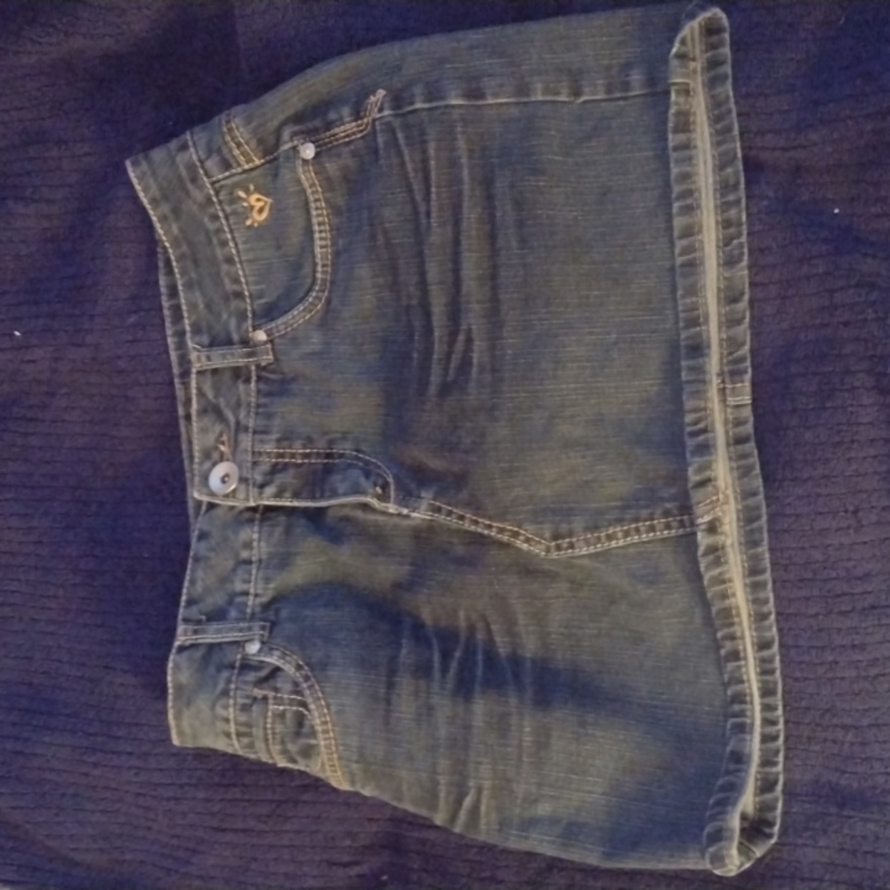 I love Justice jeans "skorts"
